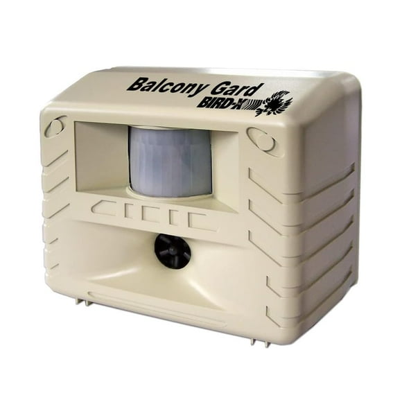 BIRD-X INC Balcony Gard Ultrasonic Bird Decoy Preventer Motion-Sensor 900 sq. ft.