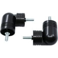 thumbnail image 2 of MERIVILLE Hinged Elbow Connector - Designed for Bay Window Curtain Rods or Corner Drapery Rods up to 1 1/8" Diameter, Oil-Rubbed Bronze Finish, 2 Pcs, 2 of 4