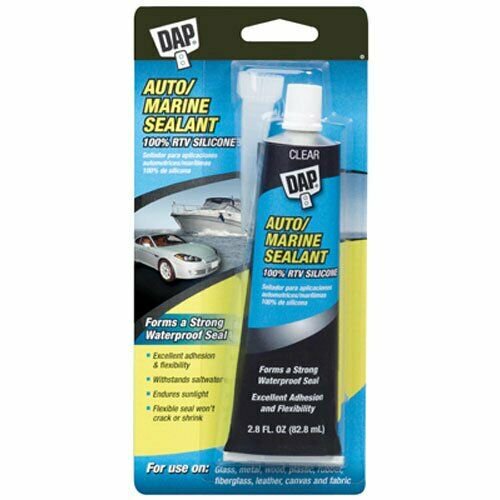 Flexible Silicone Sealant for Strong Waterproof Seal (2.8oz) Walmart