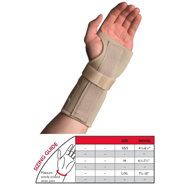 Thermoskin Wrist Hand Brace XLarge Left