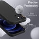 thumbnail image 3 of Funda Protectora JETech Negro Antigolpes para iPhone 12/12 Pro con Tacto Suave y Forro de Microfibra, 3 of 6
