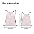 thumbnail image 2 of Sigee Rainboe And Rabbit for Drawstring Bag String Backpack for Sports, Gym, Swimming, Beach, Travel-Medium, 2 of 6