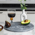 thumbnail image 5 of Koville Luxury Marble Granite Cutting Board for Kitchen,Round, 11*11in, Rhino Grey, 5 of 7