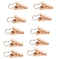 thumbnail image 2 of 10 clips para cortinas de ventana con gancho, abrazaderas de resorte para cortinas, clips para colgar clavijas, pasador Oro, 2 of 9