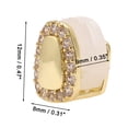 thumbnail image 5 of Unique Bargains Teeth Grillz Set Hip Hop Teeth with Tweezers Teeth Grillz for Halloween Party Hip Hop Show Gold Tone, 5 of 7