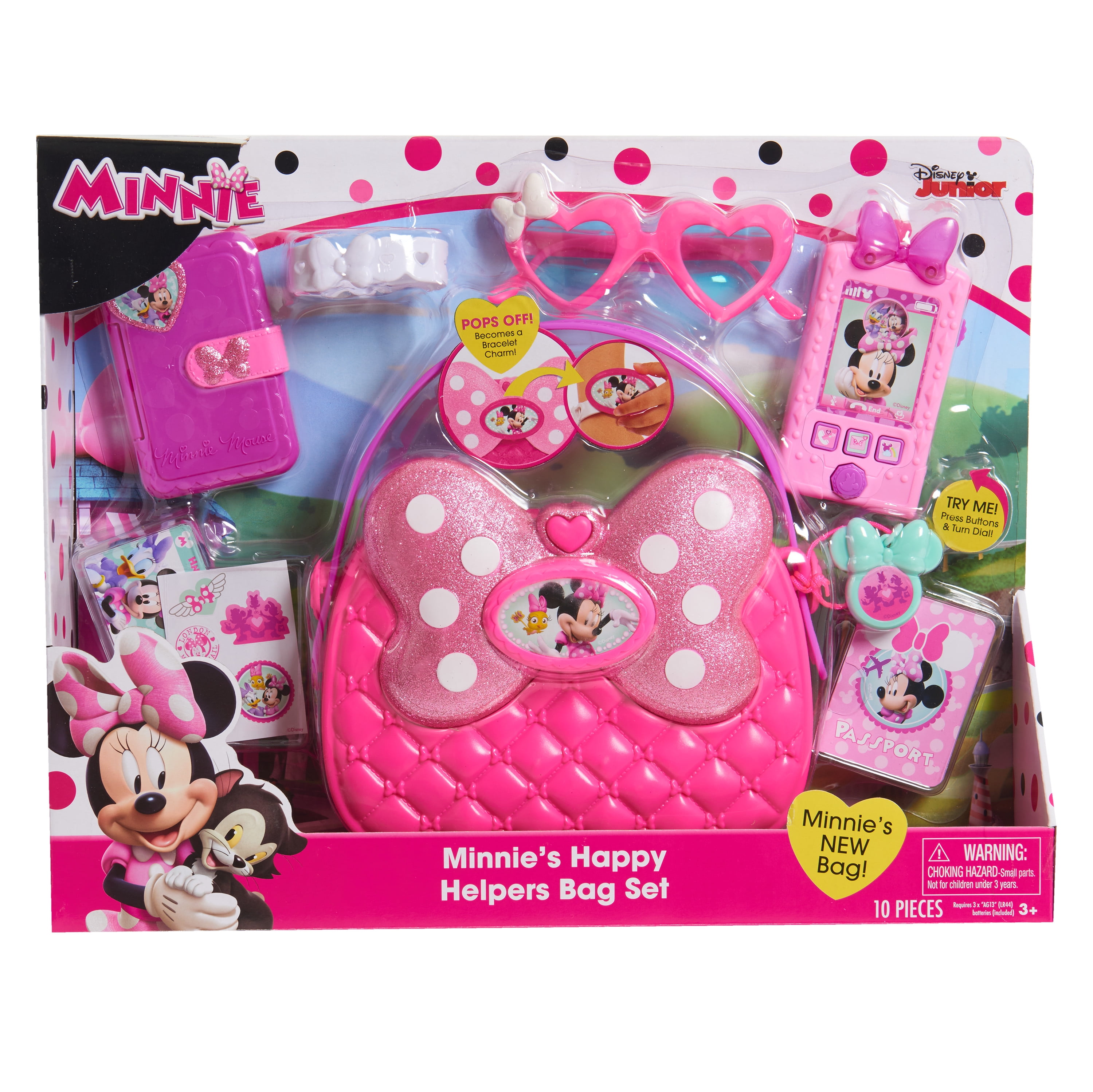 minnie mouse purse set