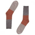 thumbnail image 2 of Women's Small/Medium Rayon from Bamboo Fiber Classic Casual Crew Socks - Black Red Grey - 1pr, Size 4-9, 2 of 7