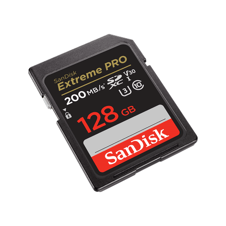 128GB SDXCカード SDカード SanDisk サンディスク Extreme PRO Class10 UHS-I U3 V30 4K R:200MB/s W:90MB/s 海外リテール SDSDXXD-128G-GN4IN ◆メ