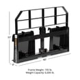thumbnail image 5 of Titan Attachments Pro Series Pallet Fork Frame, Universal Quick Tach Connection for Skid Steers, 5 of 10