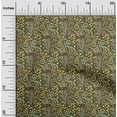 thumbnail image 2 of oneOone Viscose Chiffon Brown Fabric Floral Sewing Craft Projects Fabric Prints By Yard 42 Inch Wide, 2 of 4