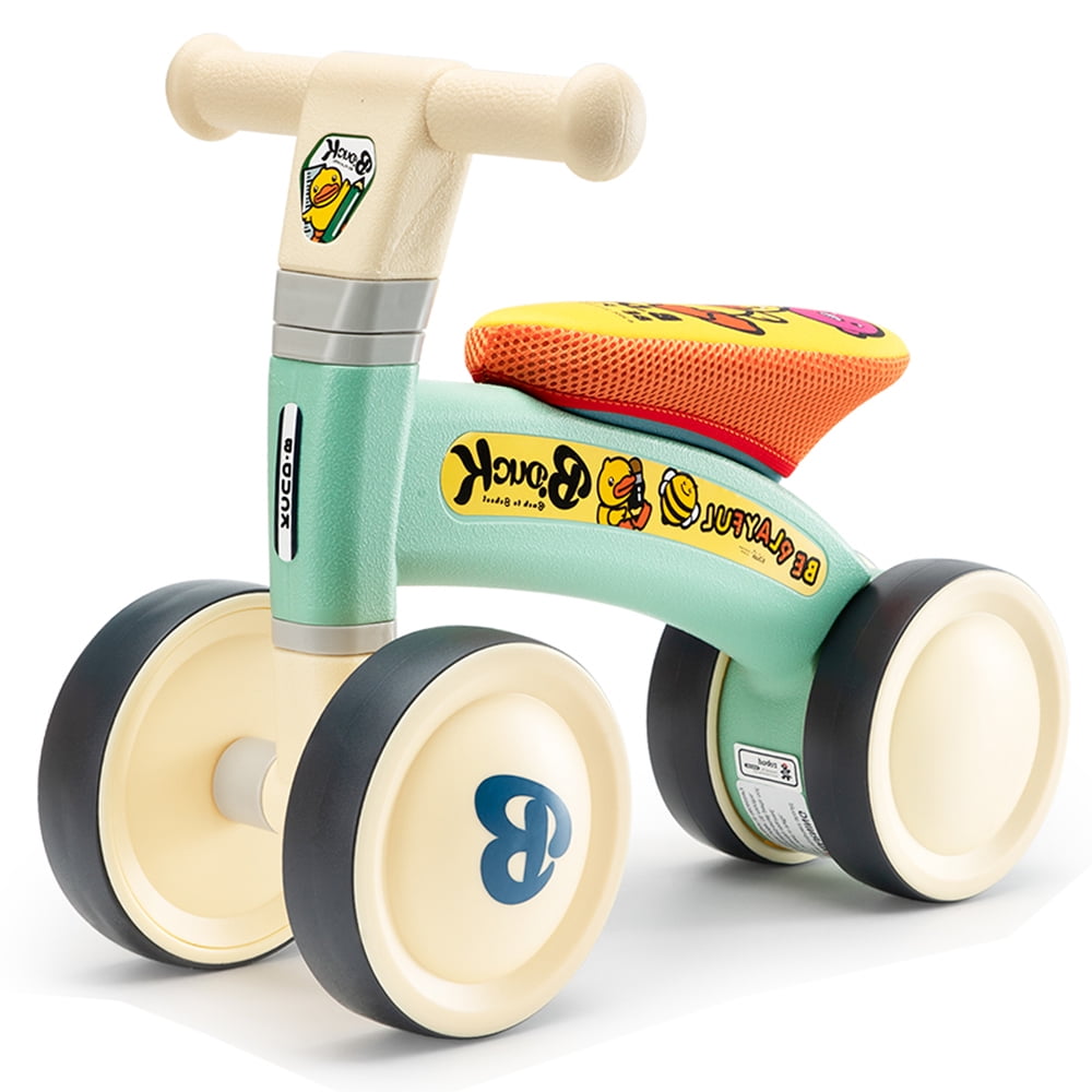 Toddler Toy Baby Balance Bike 3 Wheel No Pedal Durable Kids Infant Gift & Boy 