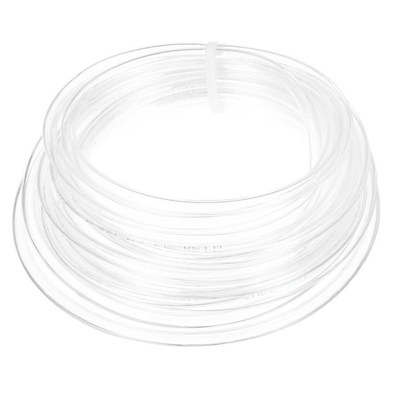 Uxcell Pneumatic Tubing 1/4" OD 16.4ft 6mm OD 4mm ID PU Air Line Pipe Tube,Clear