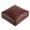 Brown D, variant on Pouf Ottoman, Unstuffed Pouf Cover, Handmade Faux Pu Leather Square Ottoman,Comfortable Soft Seating for Living Room & Bedroom, Brown B