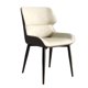 thumbnail image 4 of Silla de sofá Silla de Ocio, Silla cómoda y tapizada Suave y Elegante Silla Decorativa para Sala de recepción de Espacio pequeño Beige, 4 of 8