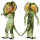 thumbnail image 2 of Disfraces de Navidad para niños y niñas, conjunto de Cosplay de Triceratops, Mono para niños, accesorios de carnaval de Halloween, fiesta de Purim, dinosaurio para niños, 2 of 4