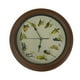 thumbnail image 2 of Reloj de pared de 10 pulgadas, práctico reloj de pared con pájaro cantor, reloj redondo para decoración de aniversario de bodas, 2 of 8