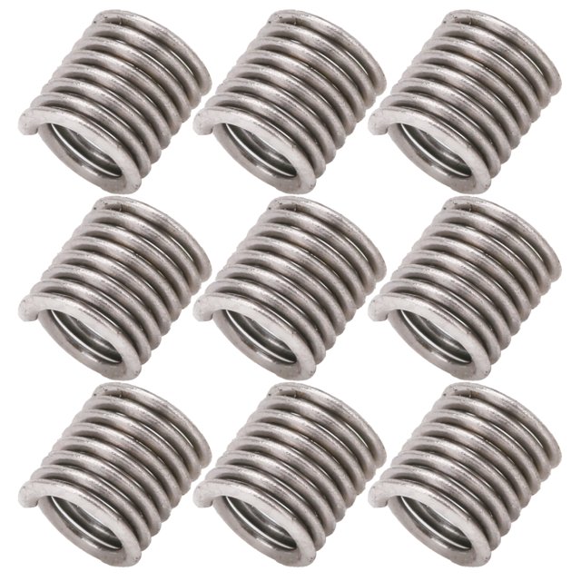 Juego De Casquillos De Rosca Unidades De Inserción De Buje De Tornillo De Reparación De Orificios De Tornillo Profesionales Duraderos 5-40 Para Suministros Industriales ANGGREK Hardware
