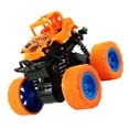 thumbnail image 4 of Coche todoterreno de juguete con doble inercia, simulación a prueba de vibraciones, modelo para niños, color naranja, 4 of 12