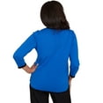 thumbnail image 2 of Alfred Dunner Womens Colorblock Long Sleeve Sweater, 2 of 4