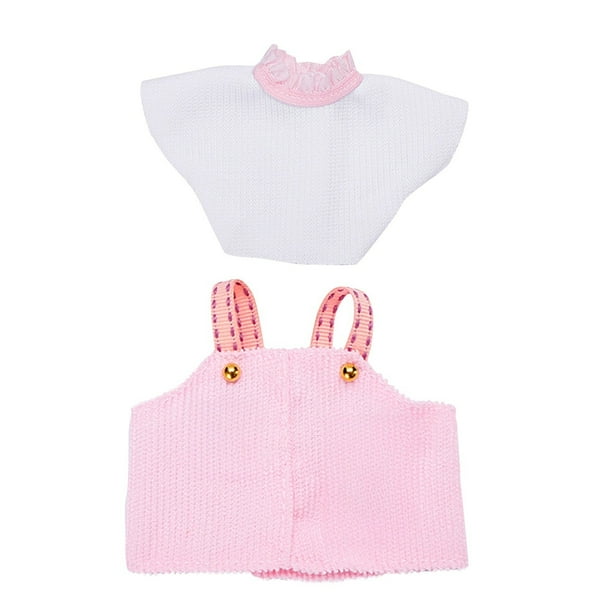 Conjunto de ropa de moda para muñecas. Trajes de tela suave y accesorios para muñecas. Para jugar en interiores y exteriores. Disfraces.