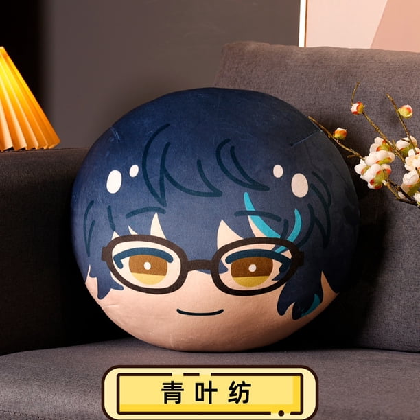 44 Styles Ensemble Stars Plush Toy Cute Sazanami Jun IBARA Hiyori AIRA Ogami Koga Doll Soft Throw Pillow Gifts For Child Girl40cm Gao Jinjia LED