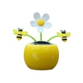 thumbnail image 3 of Solar Powered Shaking Head Car Ornament Dashboard Decoration Bee, 3 of 8