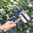 thumbnail image 6 of Swiftyle 1 Pcs Fruit Plucker Tool Stainless Steel Head Effortless Harvesting Blueberry Berry Garden Hand Tool Home Outdoor Use, 6 of 6