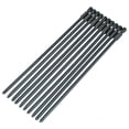 thumbnail image 1 of 10pcs S2 Steel Cross Head PH2 Screwdriver Bits Set 1/4inch Hex Shank 200mm, 1 of 12