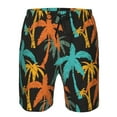 thumbnail image 4 of Naloa Palm Trees Men's Beach Shorts, Surfing shorts, Swim trunks, Quick Dry Swim Trunks for Surfing Beach Fun - Small, 4 of 9