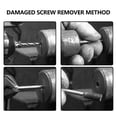 thumbnail image 1 of 6 Piezas/Ajuste Extractor de Tornillo Rosca Aserrada Cabeza Cuadrada de Tornillo Dañado Herramientas de Removedor de Perno Dañado, 1 of 7