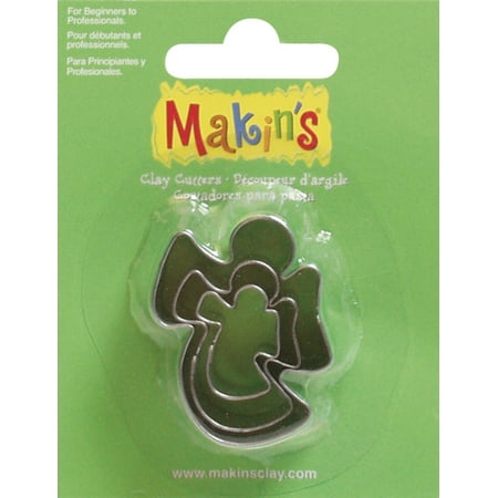 Makin's Clay Cutters 3/Pkg-Angel