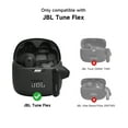 thumbnail image 3 of Suritch Protective Case for JBL Tune Flex Earbuds with Lid Lock, Carabiner, Cleaning Kit and Removal Tool, Blue, 3 of 9