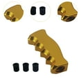 thumbnail image 6 of JISADER Auto Gear Shifter Knob Gear Shifting Handle for SUV Vehicle Accessories Gold, 6 of 9