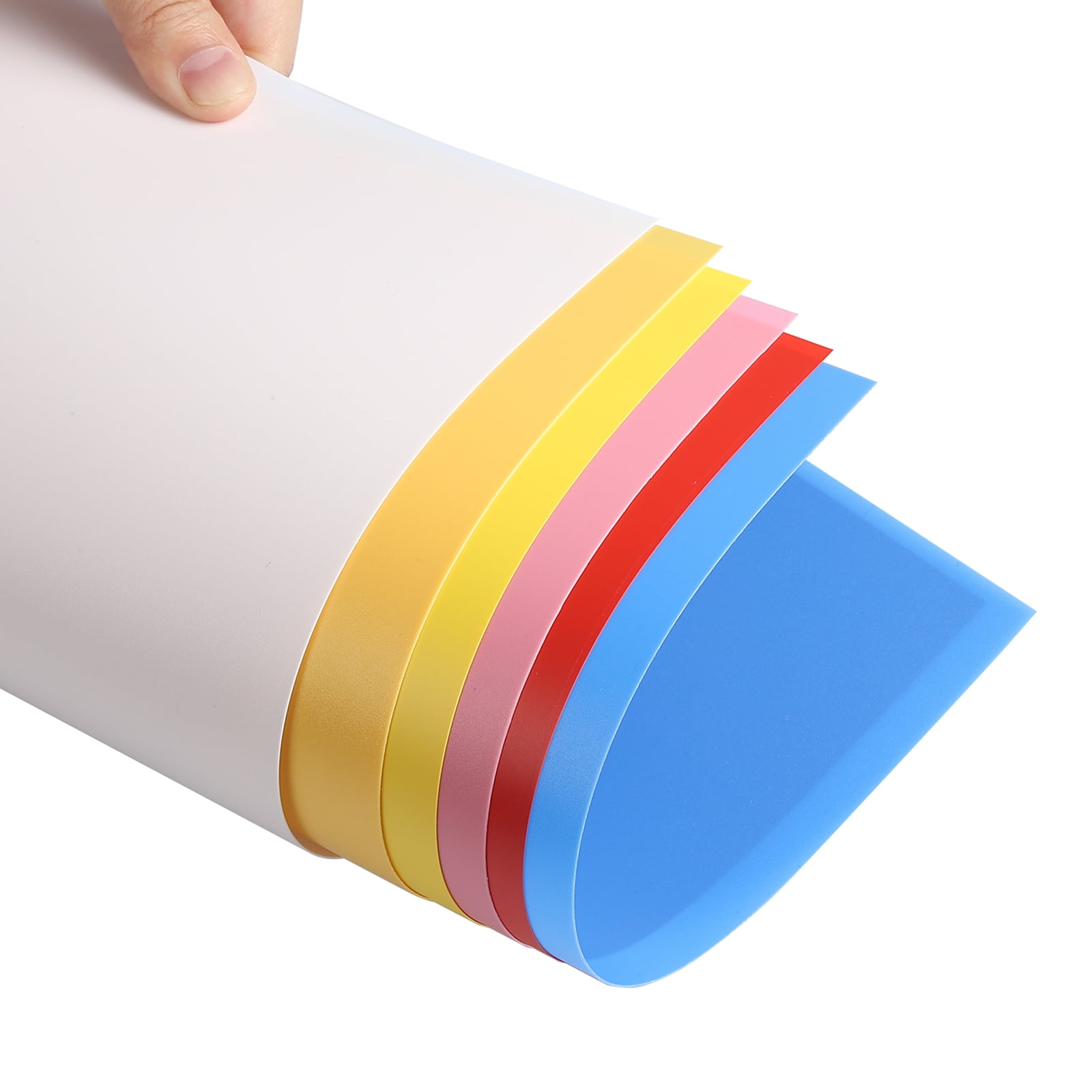 Uxcell 20 Mil Clear Binding Covers, 20Pcs for Report, Blue