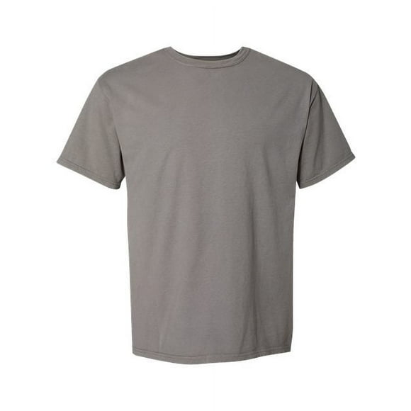 Hanes ComfortWash Garment Dyed Camiseta de manga corta Concrete Grey MD hanes GDH100