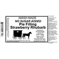 thumbnail image 2 of The Amish-Buggy No Sugar Added Strawberry Rhubarb Pie Filling and Topping, 2 x 32 Oz Jars, 2 of 5