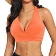 thumbnail image 3 of Women's Swimwear Tankini Set Bikini Top With Swim Skirt Summer Beach Vacation Swim Suit For Swimming Pool Party Womens Striped Shorts Romper Swimsuit for Teen Girls Striped Shorts Set Women Swimsuit, 3 of 7