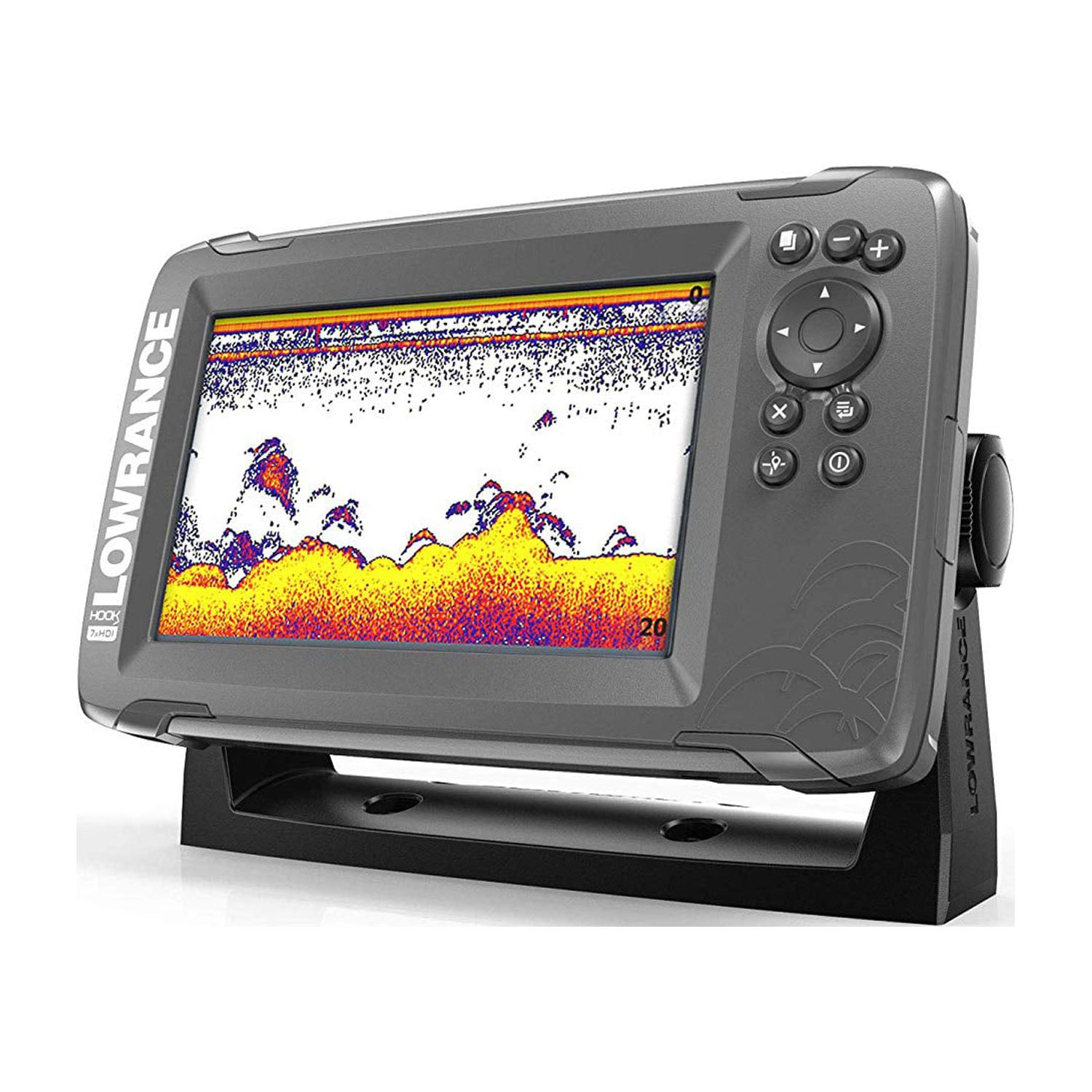 Lowrance HOOK2 7X 7 In. Fishfinder with Split Shot Transducer and GPS Plotter - image 2 of 4