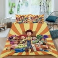 thumbnail image 2 of Toy Story Themed Bed Sheet Set Three Piece Set 90*90 in Comfortable And Skin Friendly Unique Design Creating A Star Studded Night, 2 of 6