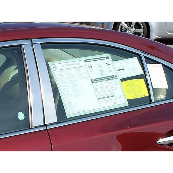 Stainless Steel Pillar Trim 6Pc Fits 2009-2014 Nissan Maxima PP29541 QAA