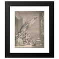 thumbnail image 2 of Samuel Hieronymus Grimm 20x24 Black Modern Framed Museum Art Print Titled - The French Lady in London (ca. 1771), 2 of 5