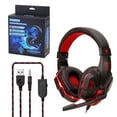 thumbnail image 2 of Casque de Jeu pour Xbox One, PS4, PC, Manette, Écouteurs Circum-Auriculaires à Réduction de Bruit, 2 of 4