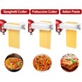 thumbnail image 3 of Pasta Maker Attachment for KitchenAid Stand Mixers -3 in 1 Set Pasta Attachments Includes Pasta Roller, Spaghetti Fettuccine Cutter, Pasta Machine Attachment Accessories for KitchenAid, 3 of 5