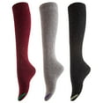 thumbnail image 3 of AATMart Attractive Women's 5 Pairs Moisture Wicking & Extra Soft Knee High Cotton Socks Size 6-9 M1582125 Color, 3 of 3