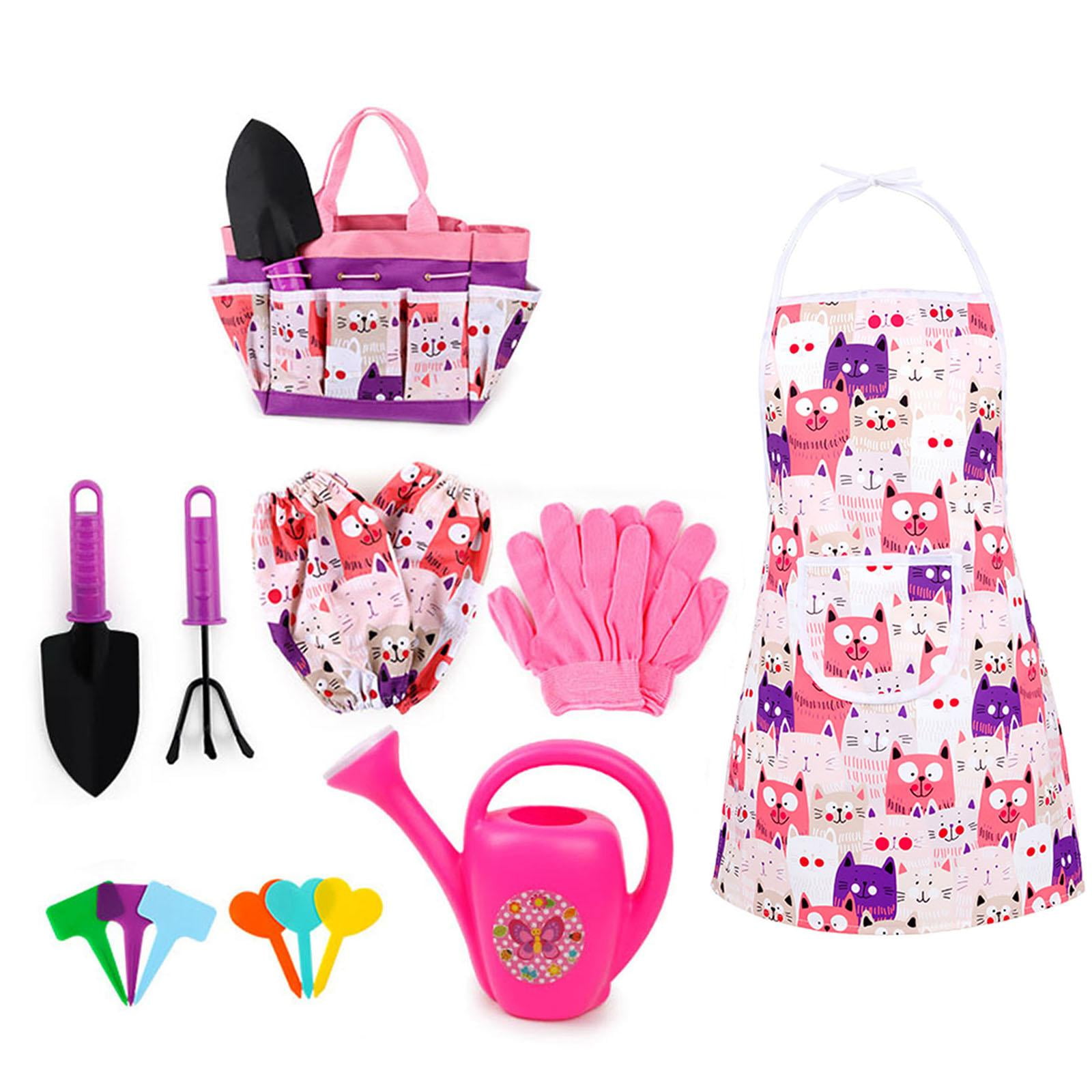 Mini Kids Gardening Set with Carry Bag Tools Watering Can! 