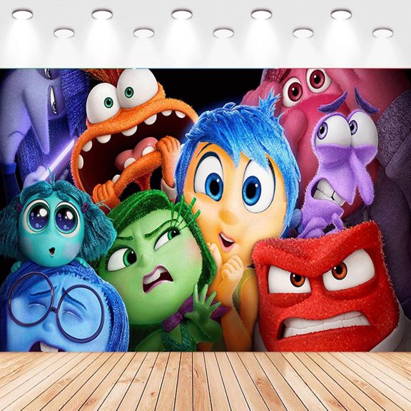 5 X3ft Cartoon Birthday Party Decorations Supplies, Masks Party Photography Backdrop Photo Decor Banner, Kids Boys Baby Shower Photography Backdrop