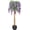 5FT, variant on Senfot 6FT Purple Artificial Double Stem Double Vine Tree Realistic Climbing Faux Flower Plant Low Maintenance Floor Potted Ornament for Garden Home Decor
