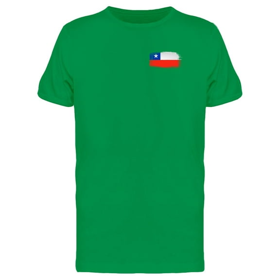 Brushstroke Chile Flag Tee Men's -Image by Shutterstock
