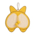 thumbnail image 1 of Popular! Dog Butt Shaped Sisal Cat Scratching Mat Anti-Scratch Board Hangable Cat Scratching Board Pet Toy, 1 of 4