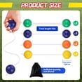 thumbnail image 2 of Juego de pelotas Lenwen Ladder Ball, paquete de 12, 4 colores con bolsa, 2 of 7